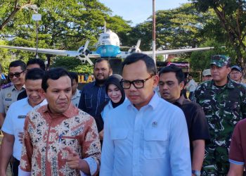 Wagub Aceh Bersama Wamendagri Tinjau Langsung Lapangan Blang Padang