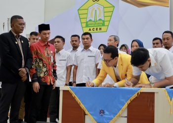 KONI Aceh Barat Resmi Dilantik, Bupati Tarmizi Targetkan PORA 2027 Jadi Momentum Raih Prestasi