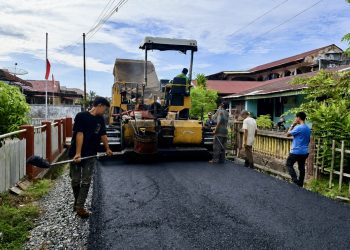 PUPR Aceh Barat Tuntaskan Peningkatan Jalan Seulanga 1 Sepanjang 150 Meter