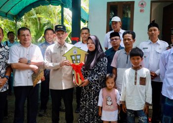 Bupati Tarmizi Resmikan Rumah Layak Huni Bantuan FTPAB