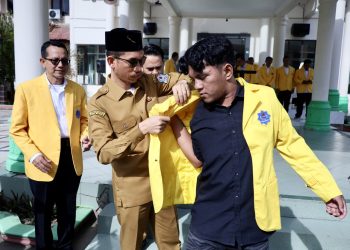 Bupati Tarmizi Lepas 604 Mahasiswa KKN Reguler UTU, Dorong Mahasiswa Jadi Agen Perubahan di Gampong