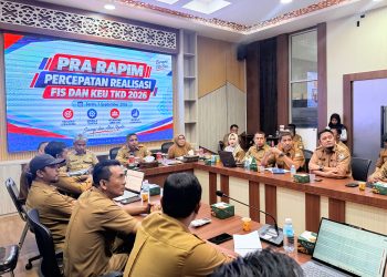 Sekda Aceh Barat Pimpin Rapat Intervensi, Percepatan Realisasi TKD 2026