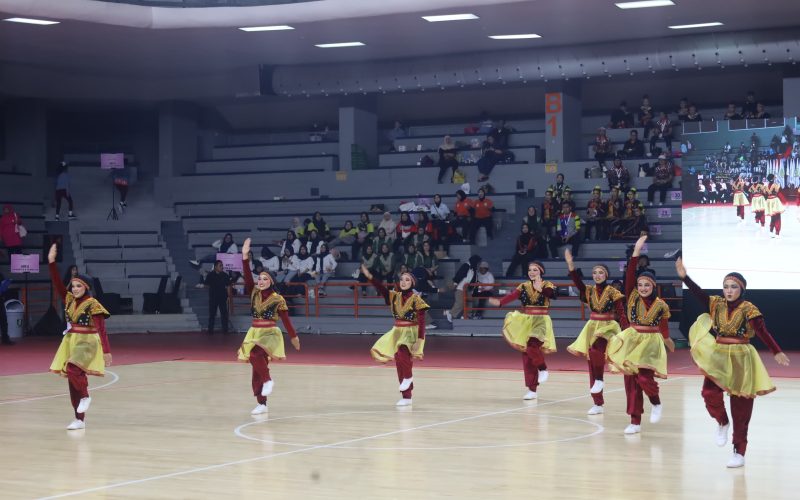 Mukarramah Beri Semangat Kontingen Aceh di Lomba Senam Kreasi Nasional Perwosi 2026
