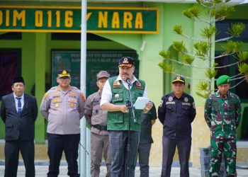 Bupati TRK Pimpin Apel Kesiapan Penanggulangan Karhutla Nagan Raya