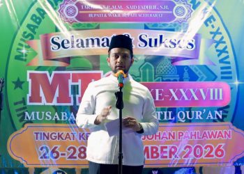 MTQ ke-38 Resmi Dibuka, Said Fadheil Dorong Maghrib Mengaji di Aceh Barat