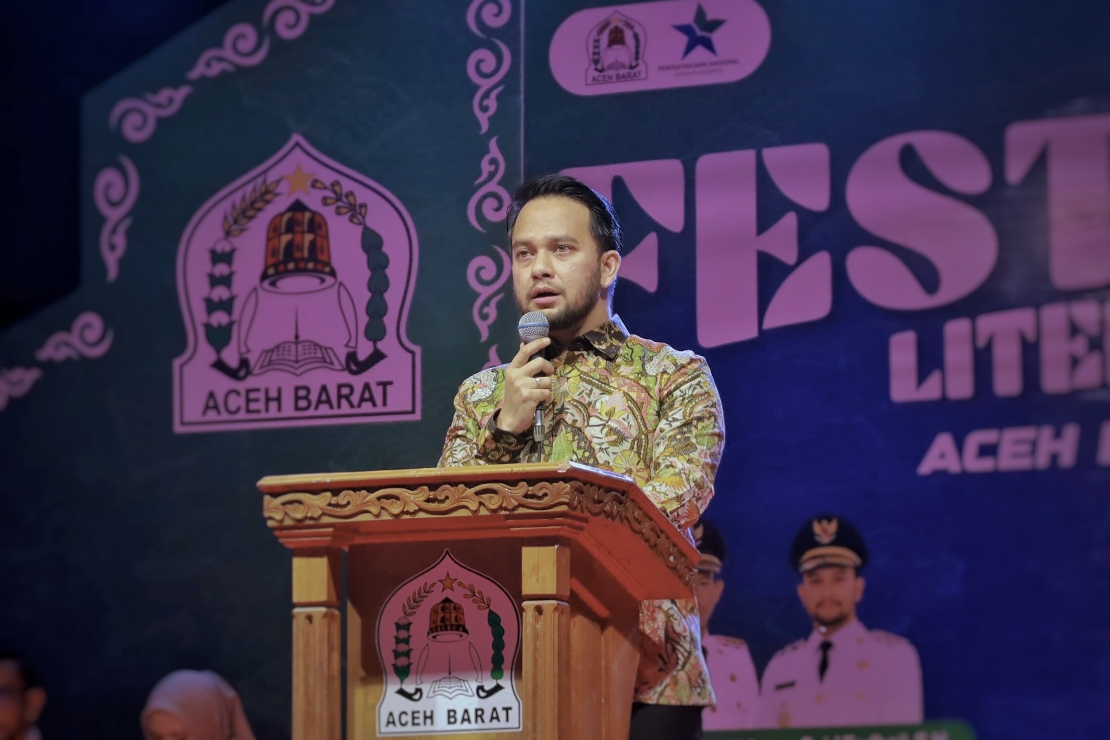 Wabup Said Fadheil Tutup Festival Literasi 2026, Dorong Aceh Barat Jadi Pusat Literasi Informasi.