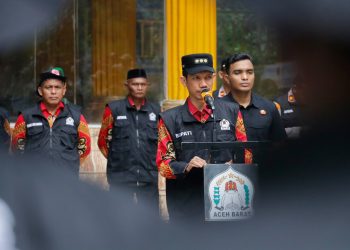 Pimpin Apel Siaga di Komplek Makam Teuku Umar, Tarmizi: Kita Jaga Kampung Selamatkan Generasi