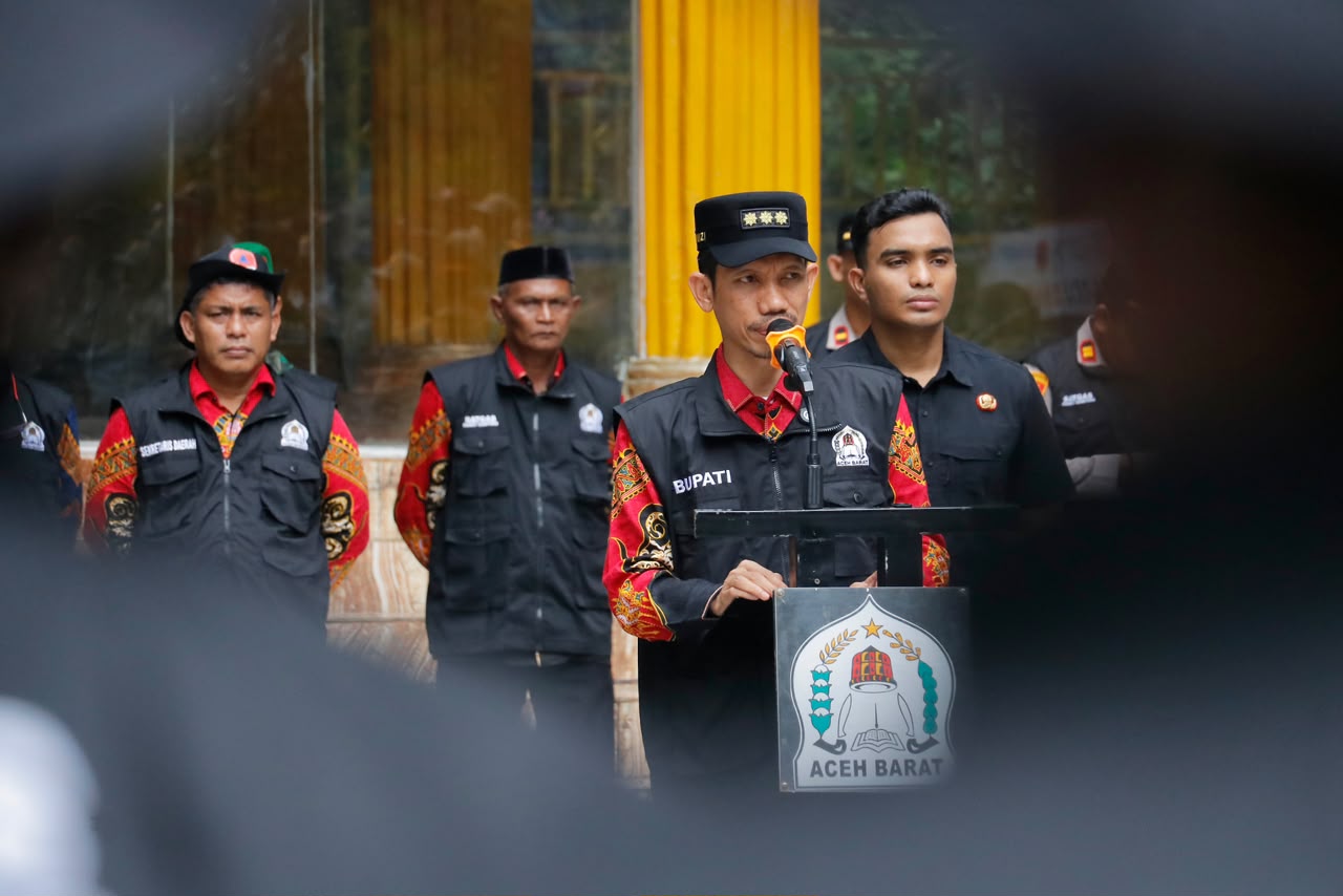 Pimpin Apel Siaga di Komplek Makam Teuku Umar, Tarmizi: Kita Jaga Kampung Selamatkan Generasi.