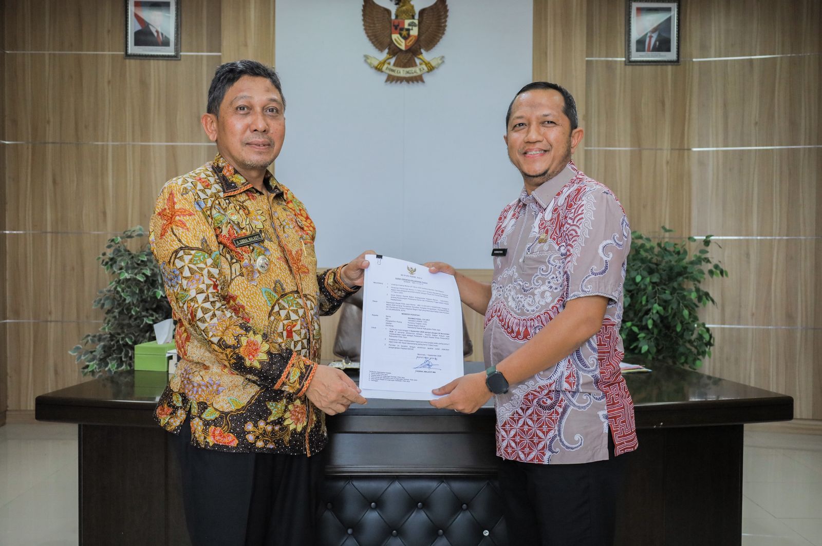 Bupati Sibral Tunjuk Rahmat Rizal Pimpin Dinas Pertanahan Pidie Jaya