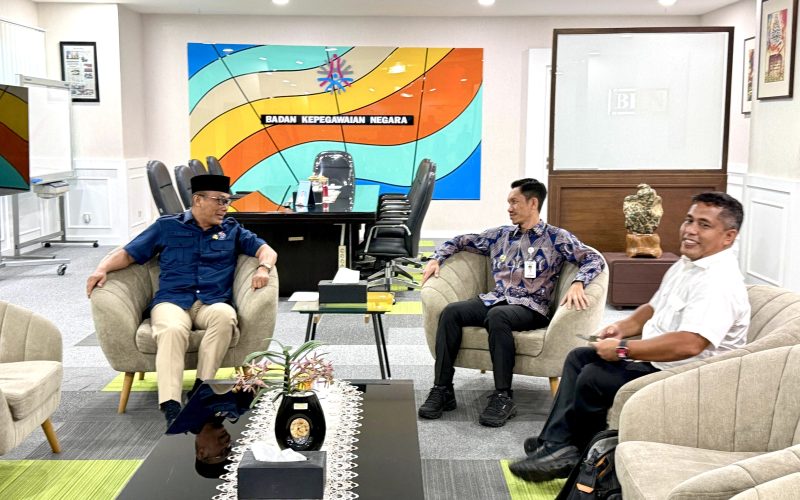Bupati Tarmizi Temui Kepala BKN, Dorong PPPK Paruh Waktu Aceh Barat Jadi Penuh Waktu