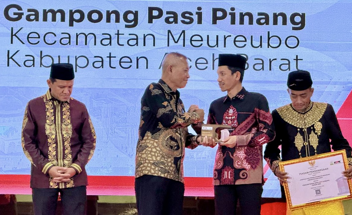 KPK Tetapkan Pasi Pinang sebagai Desa Percontohan Antikorupsi di Aceh