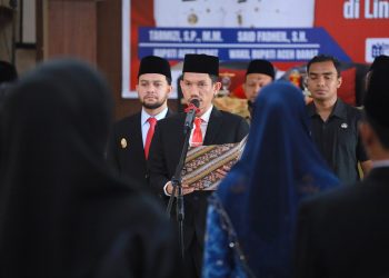 Bupati Tarmizi Lantik 9 Pejabat dan 11 Kepala Sekolah di Aceh Barat