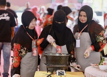 Lomba Masak Gulai Keladi Meriahkan HUT Kota Meulaboh, Diikuti 26 OPD