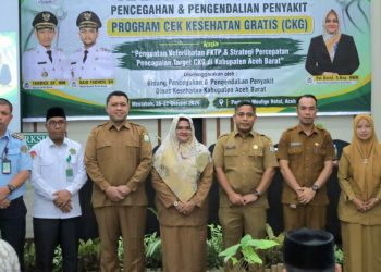 Capaian CKG Baru 11,91 Persen, Pemkab Aceh Barat Perkuat Koordinasi