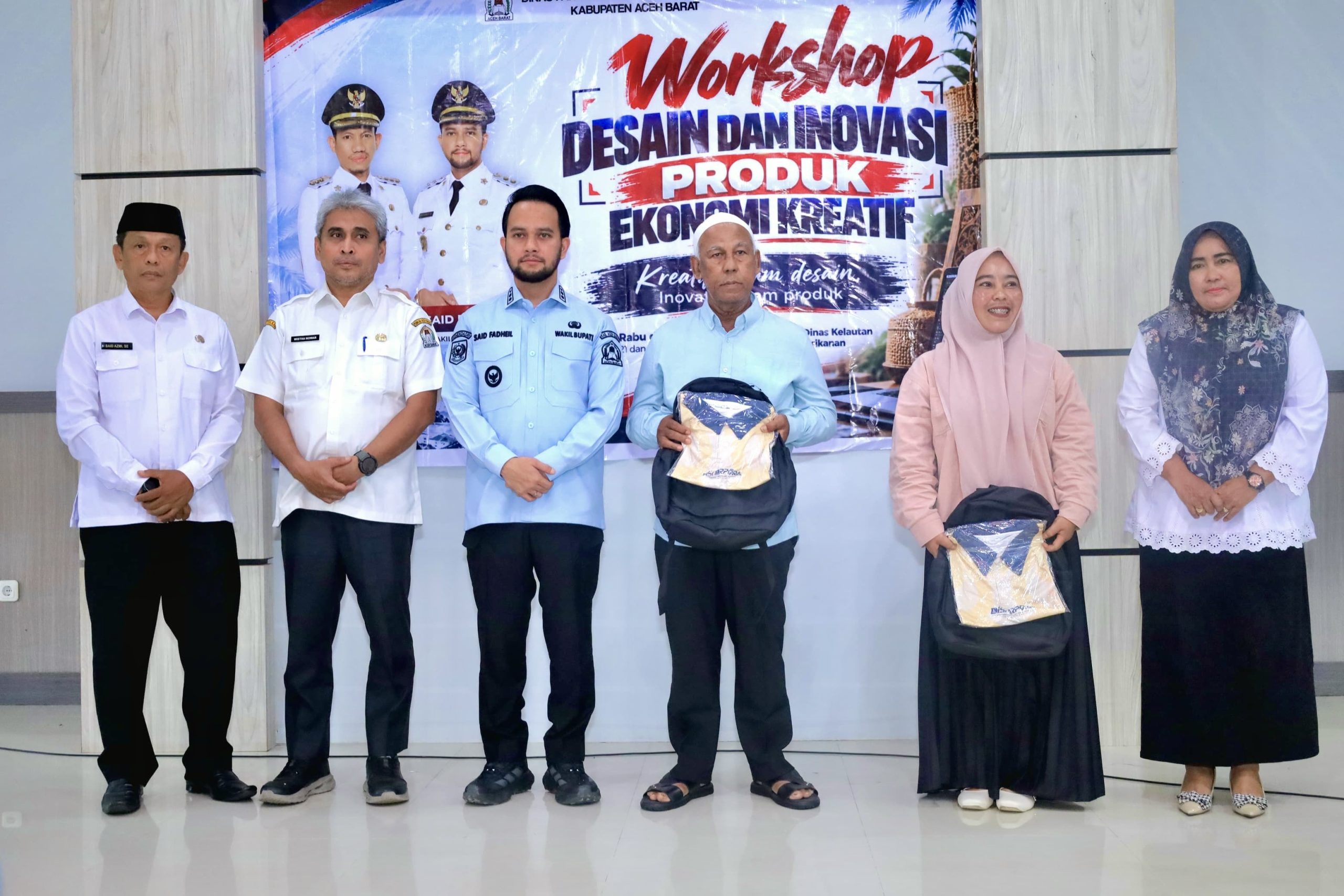 Wabup Said Fadheil Dorong Produk Ekonomi Kreatif Aceh Barat Tembus Pasar Lebih Luas