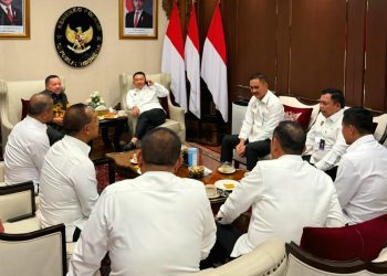Bupati TRK Temui Menko Polkam, Matangkan Persiapan Kunjungan Presiden ke Nagan Raya