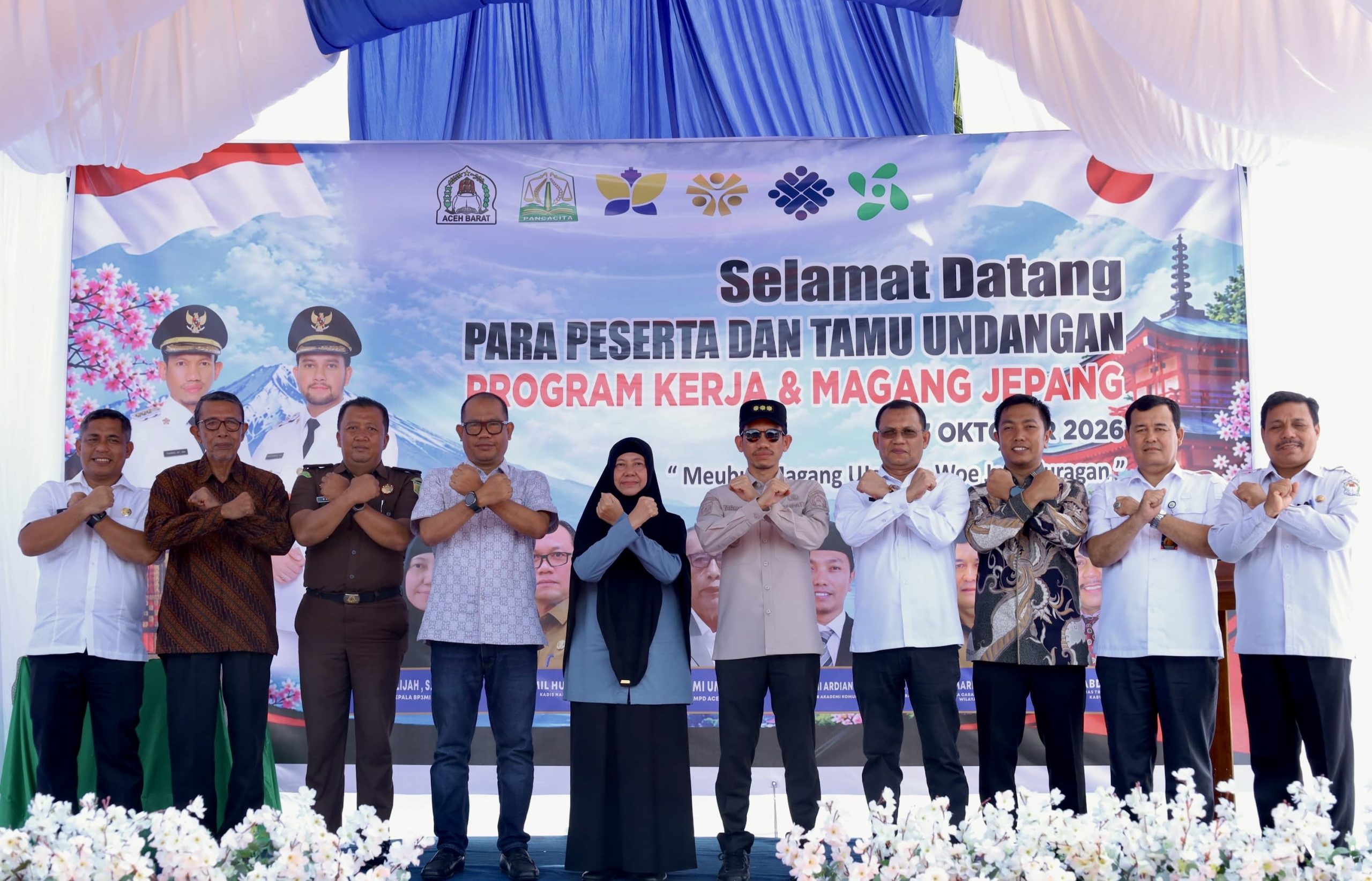 Bupati Tarmizi Buka Pelatihan Bahasa Jepang, Tahun Depan 600 Pemuda Aceh Barat Disiapkan Kerja ke Jepang